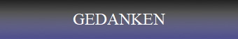 GEDANKEN